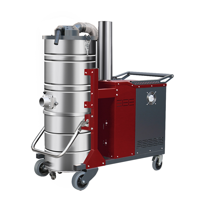 新界坦洁380V 双桶手动反吹工业吸尘器X8系列